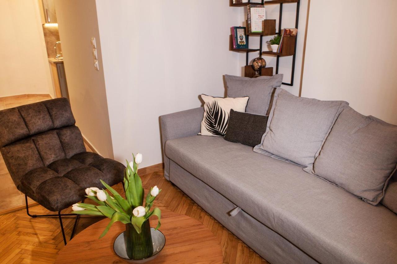 אתונה Central Comfy Modern Flat 2 Bedrooms 2 Bathrooms מראה חיצוני תמונה